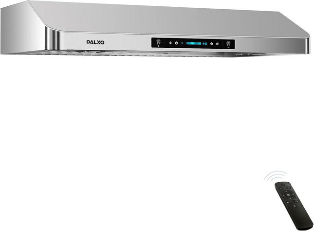 30 in. 900CFM Ducted Under Cabinet Range Hood in Stainless Steel with 3-Way Venting Removable LEDS and Gesture Control